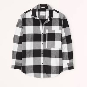 Abercrombie Oversized Flannel Shirt